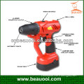 18V Cordless drill with GS,CE,EMC and UL certificate drill price